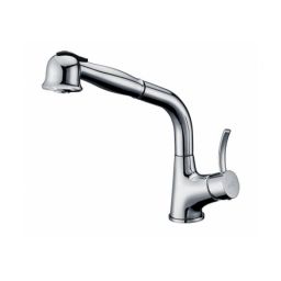 Blue Water Retra bateria kuchenna z obrotową wylewką chrom