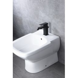 Blue Water Toronto bateria bidetowa stojąca czarny mat TOR-BB.040CZARNYMAT