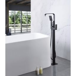 Blue Water Toronto bateria wannowa wolnostojąca czarny mat TOR-BWP.090CZARNYMAT