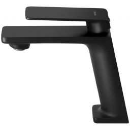 Corsan Trino bateria umywalkowa stojąca czarny półmat CMB7111BLTRINO