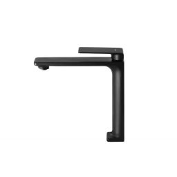 Corsan Trino bateria umywalkowa stojąca wysoka czarny półmat CMB7112BLTRINO