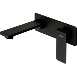 Corsan Trino bateria umywalkowa podtynkowa czarny półmat CMB7115BLTRINO