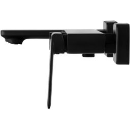 Corsan Trino bateria wannowo-prysznicowa ścienna czarny półmat CMB7141BLTRINO