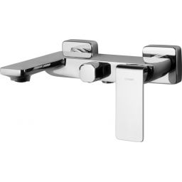 Corsan Trino bateria wannowo-prysznicowa ścienna chrom CMB7141CHTRINO