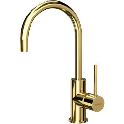 Corsan Lugo bateria umywalkowa stojąca złota CMB7522GL