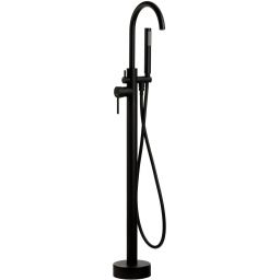 Corsan Basic bateria wannowo-prysznicowa wolnostojąca czarny półmat CMB7535BL