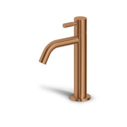 Clou Xo bateria umywalkowa stojąca brąz szczotkowany CL/06.14013.83