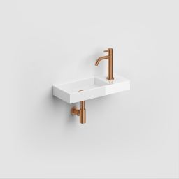 Clou Xo bateria umywalkowa stojąca brąz szczotkowany CL/06.14013.83