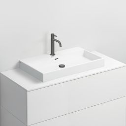 Clou Xo bateria umywalkowa stojąca gunmetal szczotkowany CL/06.14013.84