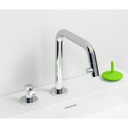 Clou Kaldur bateria umywalkowa stojąca chrom CL/06.15.003.29.L