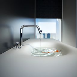 Clou Kaldur bateria umywalkowa stojąca chrom CL/06.15.003.29.L