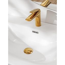 Comad Niagara bateria umywalkowa stojąca złota NIAGARA UM 03 GOLD 86001BG