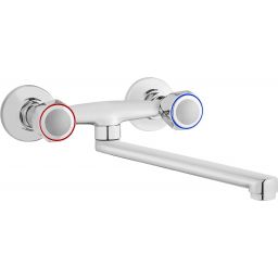 Deante Neo Teno bateria kuchenna ścienna chrom BON_080D