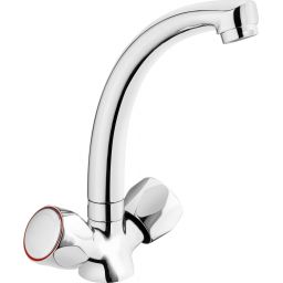 Deante Neo Teno bateria umywalkowa stojąca chrom BON_020D