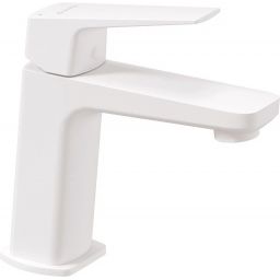 Deante Blur bateria umywalkowa stojąca biała BQL_A20M