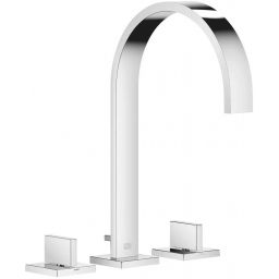 Dornbracht Mem bateria umywlkowa stojąca wysoka 3-otworowa chrom 20715782-00