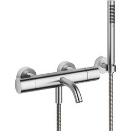 Dornbracht Meta bateria wannowo-prysznicowa ścienna termostatyczna chrom szczotkowany 34234979-93