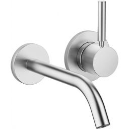 Dornbracht Meta bateria umywalkowa podtynkowa chrom szczotkowany 36860660-93