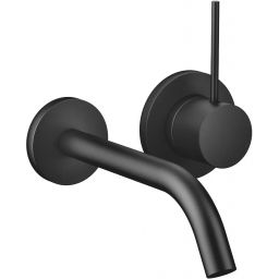 Dornbracht Meta Slim bateria umywalkowa podtynkowa czarny mat 36860662-33