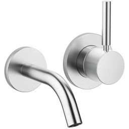 Dornbracht Meta bateria umywalkowa podtynkowa chrom szczotkowany 36867660-93