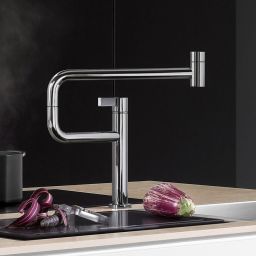 Dornbracht Tara Ultra bateria kuchenna stojąca chrom 33845875-00