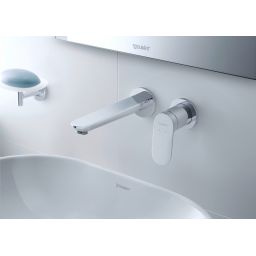 Duravit Wave bateria umywalkowa podtynkowa chrom błyszczący WA1070004010
