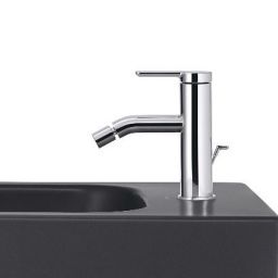 Duravit C.1 bateria bidetowa stojąca chrom C12400001010