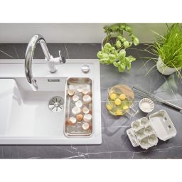 Blanco Carena-S Vario bateria kuchenna stojąca Silgranit antracyt/chrom 521358