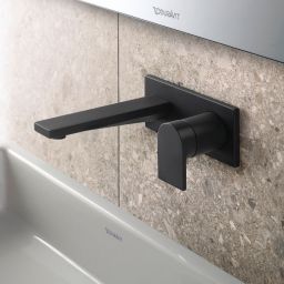 Duravit Tulum bateria umywalkowa podtynkowa czarny mat TU1070004046