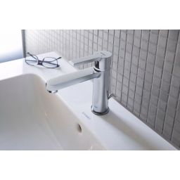 Duravit B.2 bateria umywalkowa stojąca M chrom B21020002010