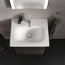 Duravit C.1 bateria umywalkowa stojąca S chrom C11010002010