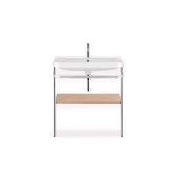 Duravit C.1 bateria umywalkowa stojąca M chrom C11020001010