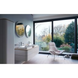 Duravit C.1 bateria umywalkowa stojąca L chrom C11030002010
