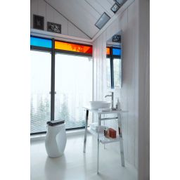 Duravit C.1 bateria umywalkowa stojąca XL chrom C11040001010