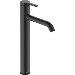Duravit C.1 bateria umywalkowa stojąca czarna C11043002046