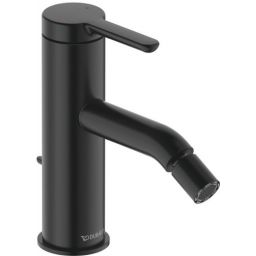 Duravit C.1 bateria bidetowa stojąca czarny mat C12400001046