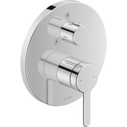 Duravit C.1 bateria wannowo-prysznicowa podtynkowa chrom C14210012010