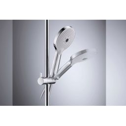 Duravit C.1 zestaw prysznicowy ścienny z deszczownicą chrom C14280007010