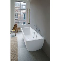 Duravit C.1 bateria wannowo-prysznicowa ścienna chrom C15230000010