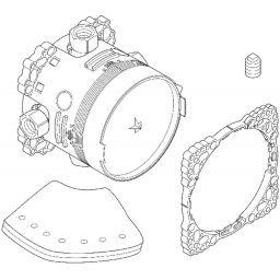 Duravit Bluebox element podtynkowy baterii GK0900000000