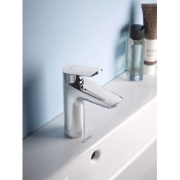 Duravit No.1 bateria umywalkowa stojąca Minus Flow chrom N11022001010