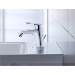Duravit No.1 bateria bidetowa stojąca chrom N12400001010