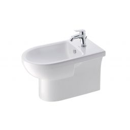 Duravit No.1 bateria bidetowa stojąca chrom N12400001010