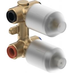 Duravit No.1 bateria wannowo-prysznicowa podtynkowa chrom N15210008010