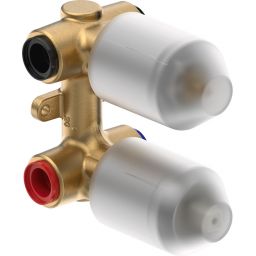 Duravit No.1 bateria wannowo-prysznicowa podtynkowa chrom N15210008010