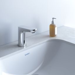 Duravit Sensor 1 bateria umywalkowa stojąca elektroniczna chrom SE1094009010