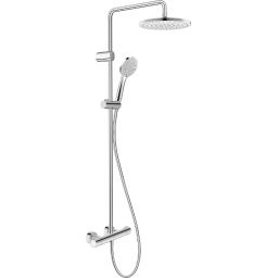 Duravit Shower Systems zestaw prysznicowy ścienny termostatyczny chrom TH4282008010