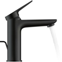 Duravit Wave bateria umywalkowa stojąca czarny mat WA1020001046