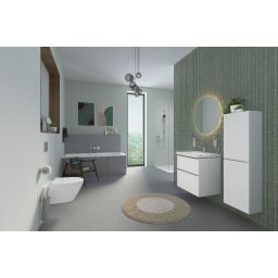 Duravit Wave bateria umywalkowa stojąca stal WA1020002070