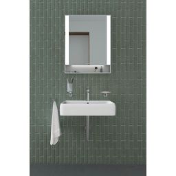 Duravit Wave bateria umywalkowa stojąca stal WA1020002070